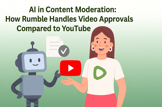 AI in Content Moderation: How Rumble Handles Video Approvals Compared to YouTube