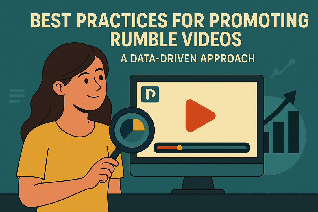 Best Practices for Promoting Rumble Videos: A Data-Driven Approach