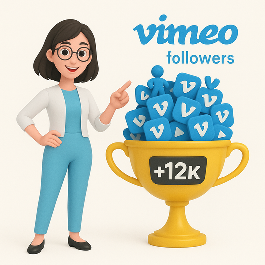 Vimeo followers views and likes comparison