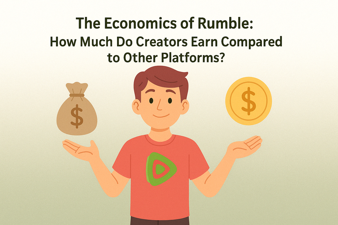 The Economics of Rumble: How Much Do Creators Earn Compared to Other Platforms?