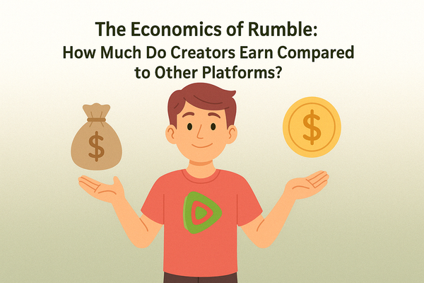 How Much Do Creators Earn on Rumble? The Economics of Rumble. – Promo-SMM