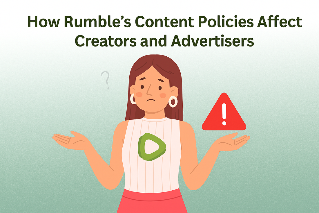 How Rumble's Content Policies Affect Creators and Advertisers