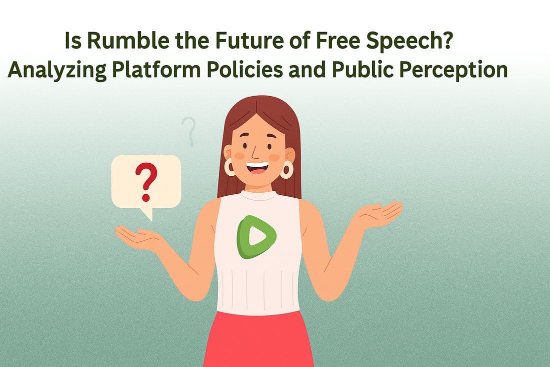 Is Rumble the Future of Free Speech? Analyzing Platform Policies and Public Perception