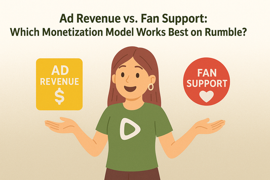 Ad Revenue vs. Fan Support: Which Monetization Model Works Best on Rumble?