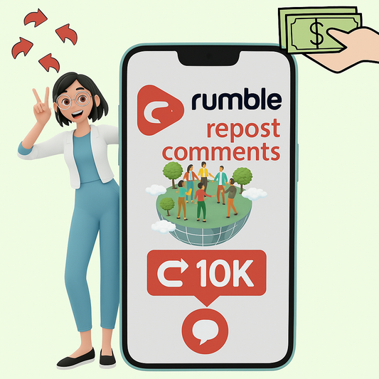 Buy Rumble Repost Comments